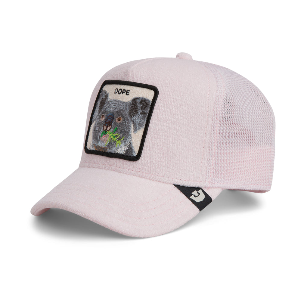 Goorin - Terry Cloth Koala Trucker Cap in Whisper | Buster McGee