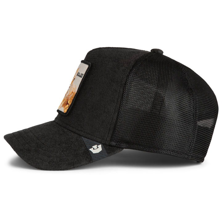 Goorin - Terry Cloth Cat Trucker Cap in Void | Buster McGee