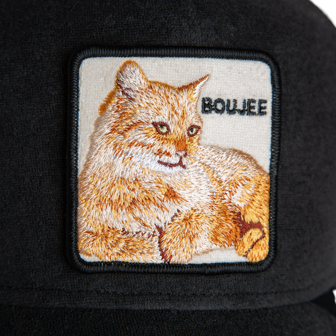 Goorin - Terry Cloth Cat Trucker Cap in Void | Buster McGee