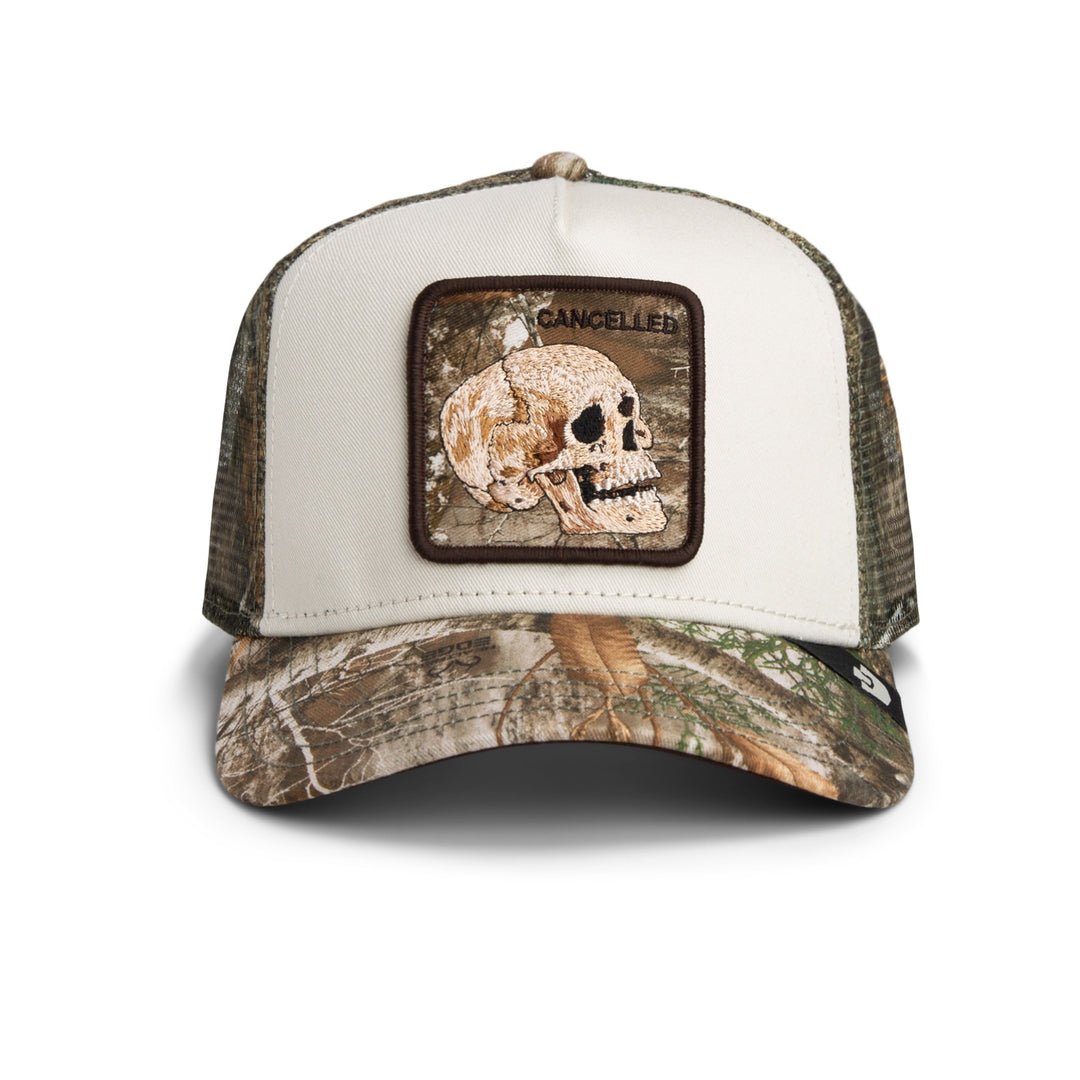 Goorin - Realtree Edge Cancelled Skull Trucker Cap Camo | Buster McGee