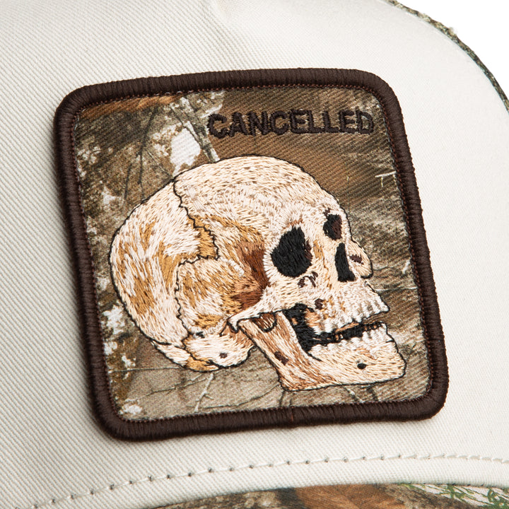 Goorin - Realtree Edge Cancelled Skull Trucker Cap Camo | Buster McGee