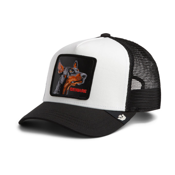 Goorin - Beware Trucker Cap in Dust/Void | Buster McGee Daylesford