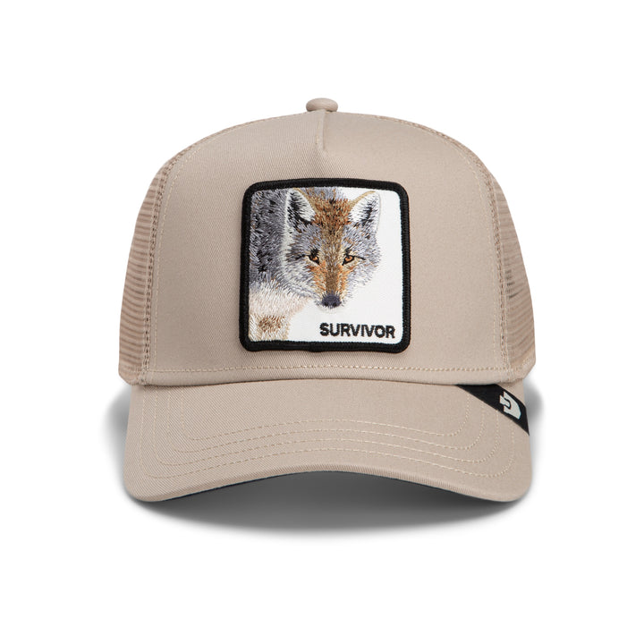 Goorin - Survivor Trucker Cap in Biscuit | Buster McGee