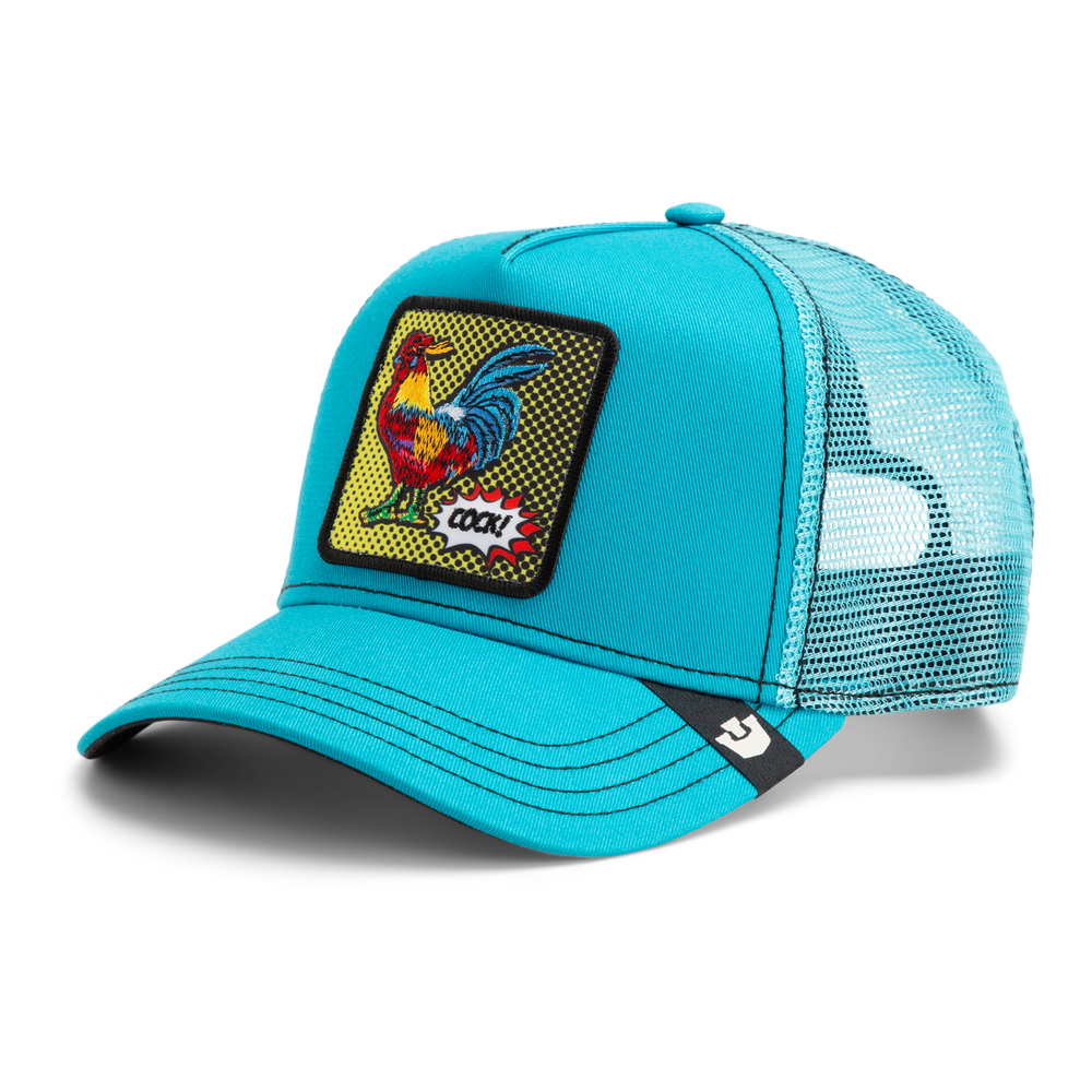 Goorin - POPArt Rooster Trucker Cap in Cruise | Buster McGee