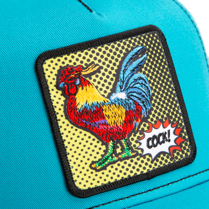 Goorin - POPArt Rooster Trucker Cap in Cruise | Buster McGee