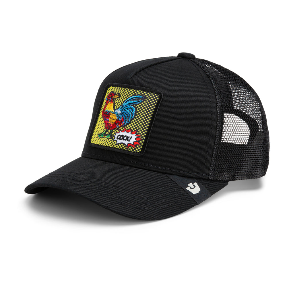 Goorin - POPArt Rooster Trucker Cap in Void | Buster McGee