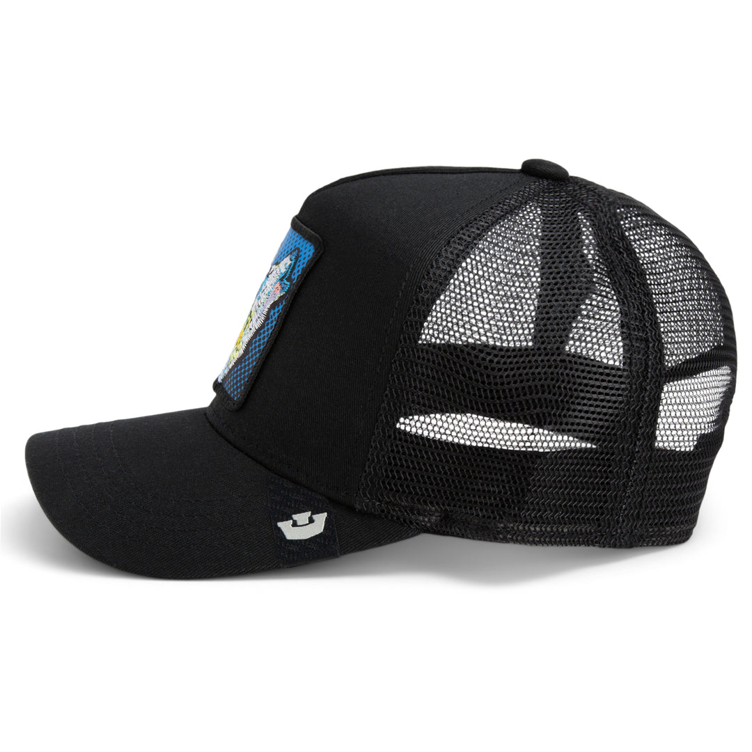 Goorin - POPArt Lone Wolf Trucker Cap in Void | Buster McGee