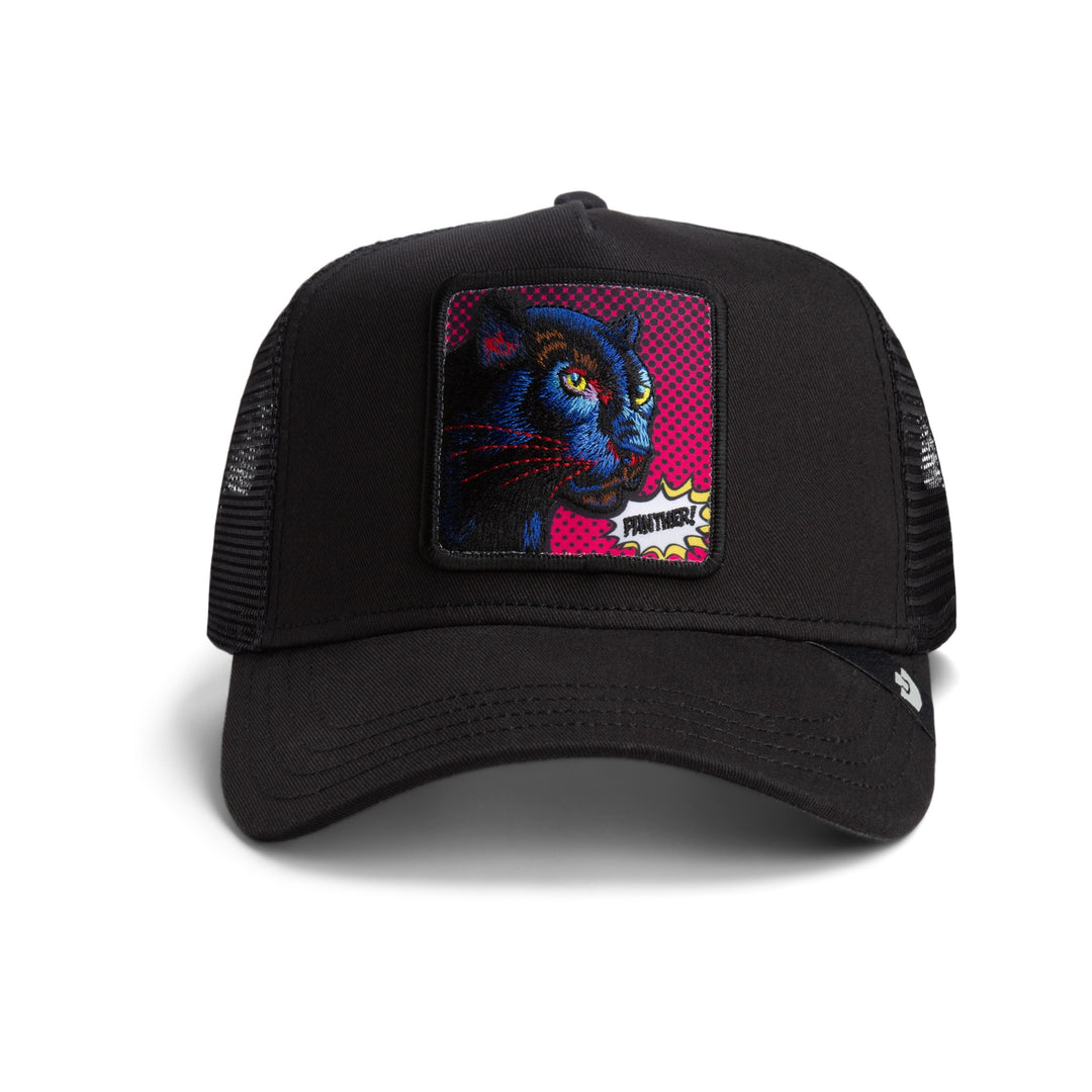 Goorin - POPArt Panther Trucker Cap in Void | Buster McGee