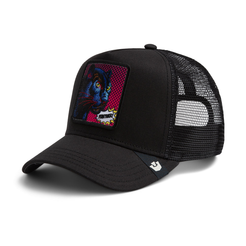 Goorin - POPArt Panther Trucker Cap in Void | Buster McGee