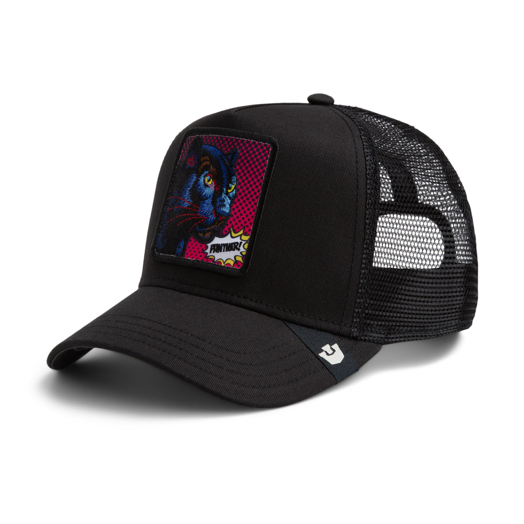 Goorin - POPArt Panther Trucker Cap in Void | Buster McGee