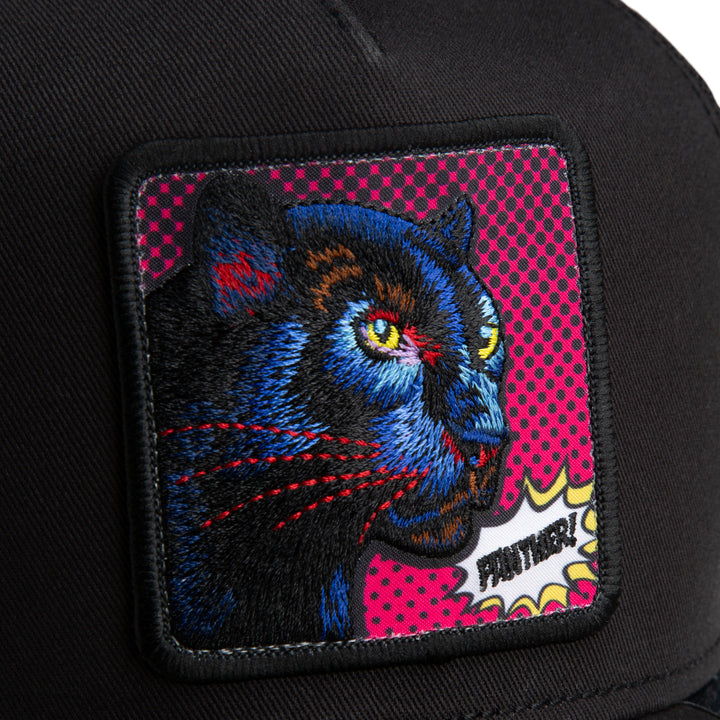 Goorin - POPArt Panther Trucker Cap in Void | Buster McGee