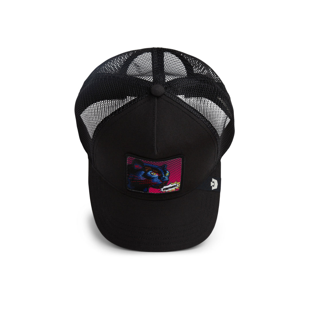 Goorin - POPArt Panther Trucker Cap in Void | Buster McGee