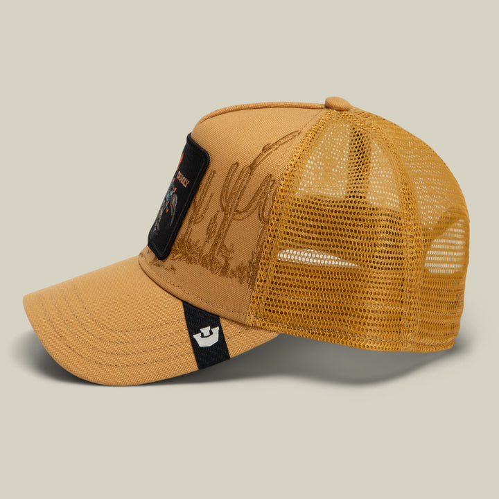 Goorin - Badlands Scorpian Trucker Cap in Amber
