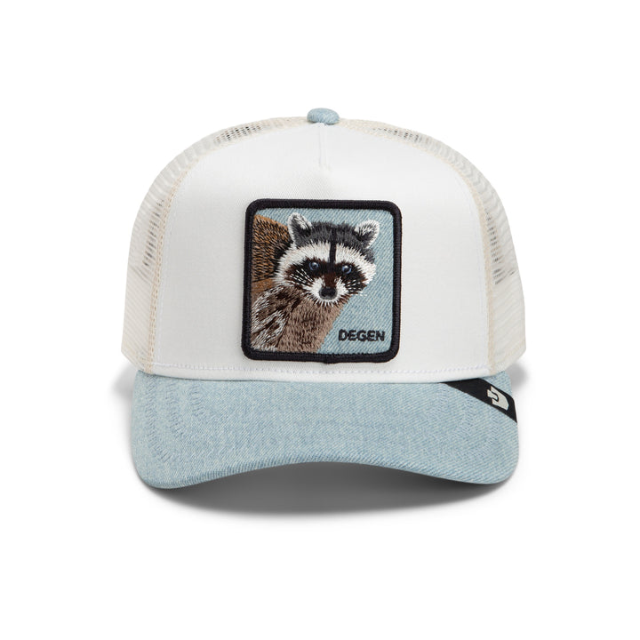 Goorin - Denim Degen Trucker Cap in Light Denim | Buster McGee