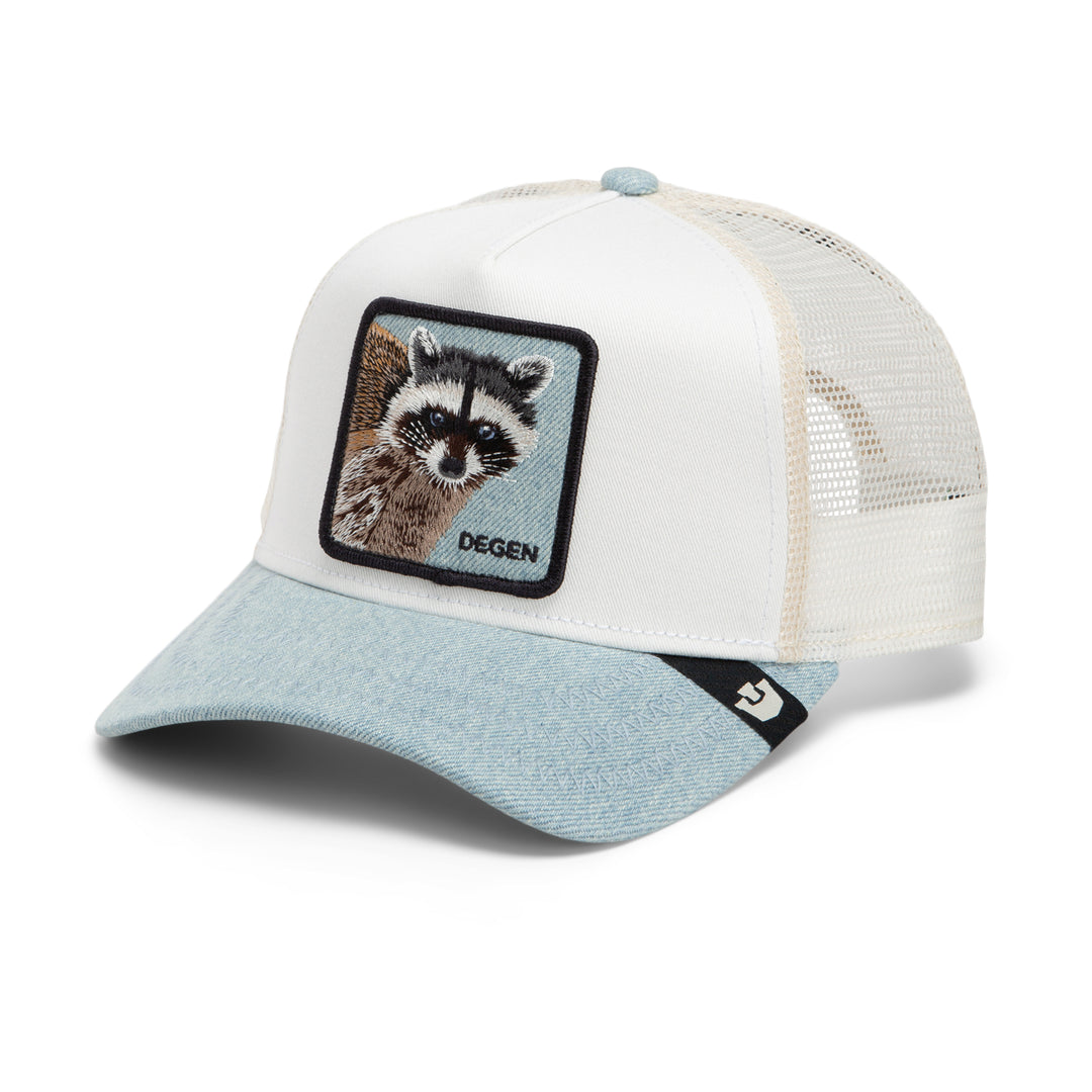 Goorin - Denim Degen Trucker Cap in Light Denim | Buster McGee
