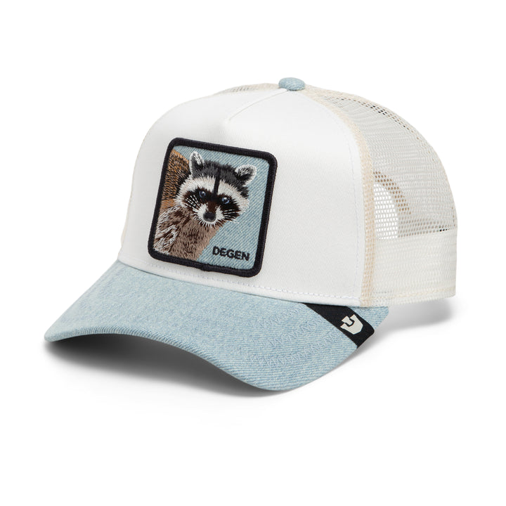 Goorin - Denim Degen Trucker Cap in Light Denim | Buster McGee