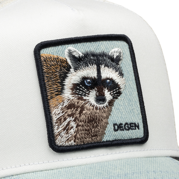 Goorin - Denim Degen Trucker Cap in Light Denim