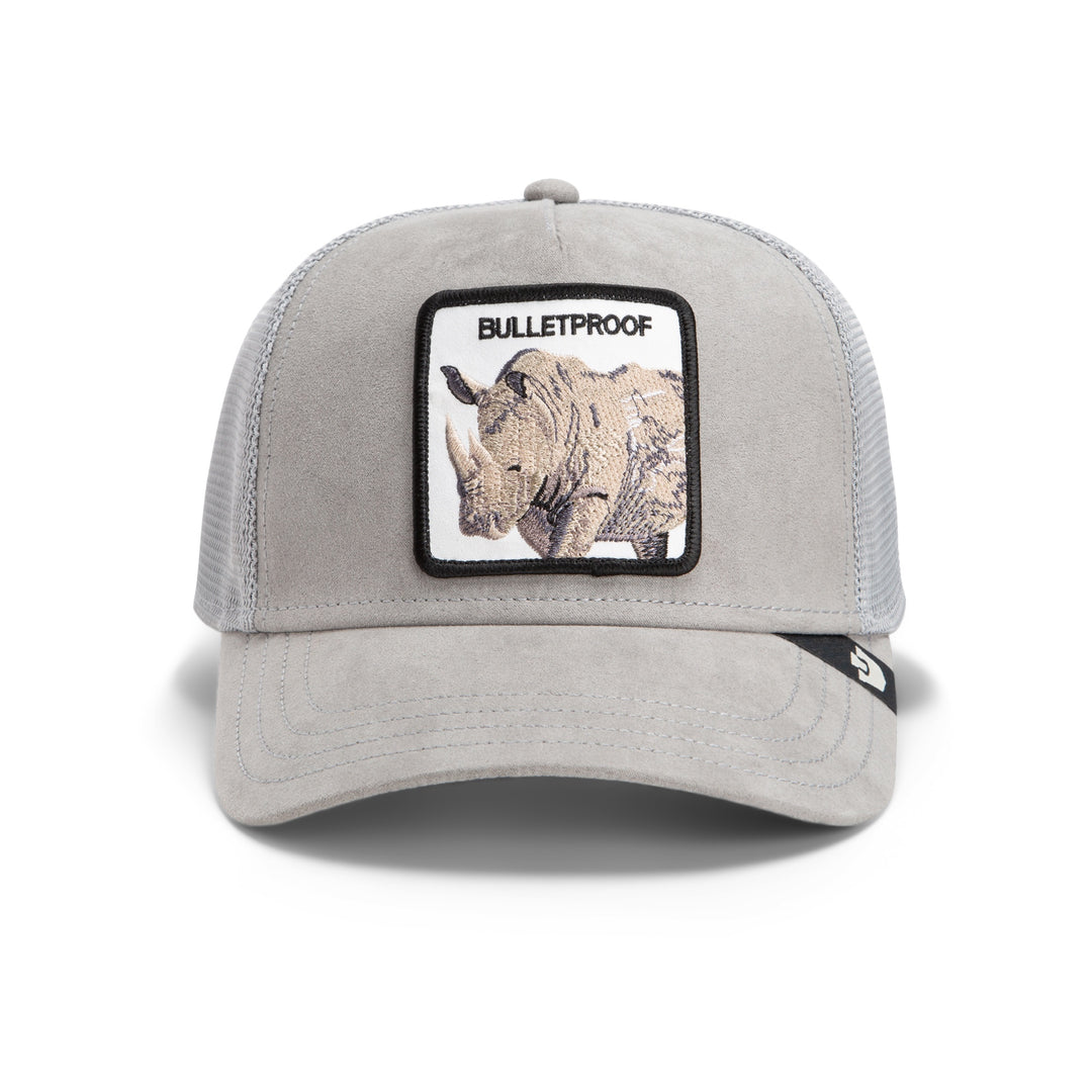 Goorin - Suede Rhino Trucker Cap in Gloss