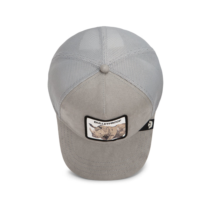 Goorin - Suede Rhino Trucker Cap in Gloss