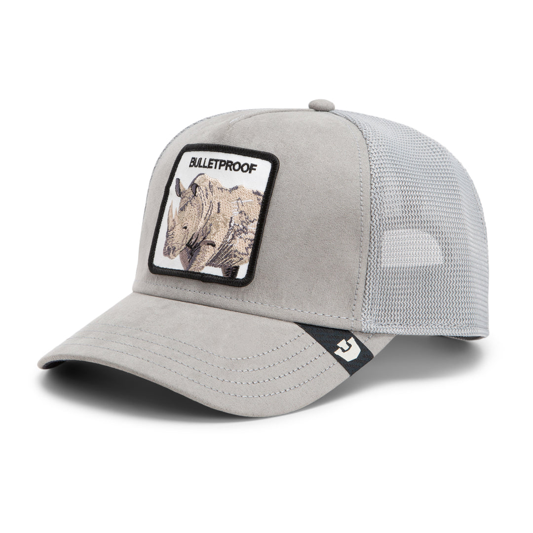 Goorin - Suede Rhino Trucker Cap in Gloss