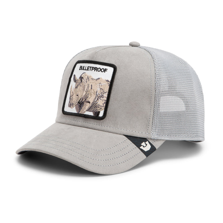 Goorin - Suede Rhino Trucker Cap in Gloss
