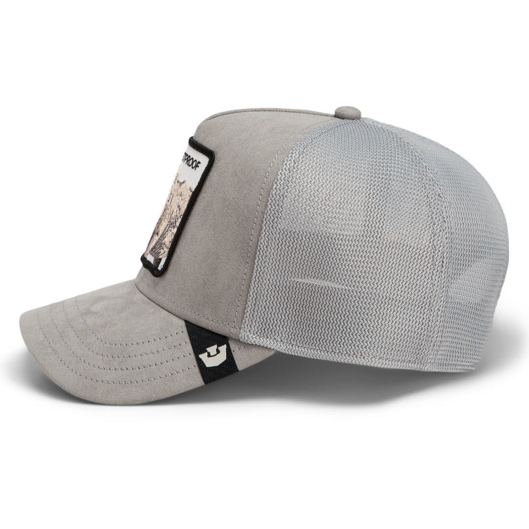 Goorin - Suede Rhino Trucker Cap in Gloss