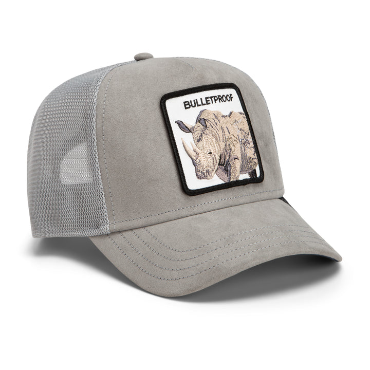 Goorin - Suede Rhino Trucker Cap in Gloss