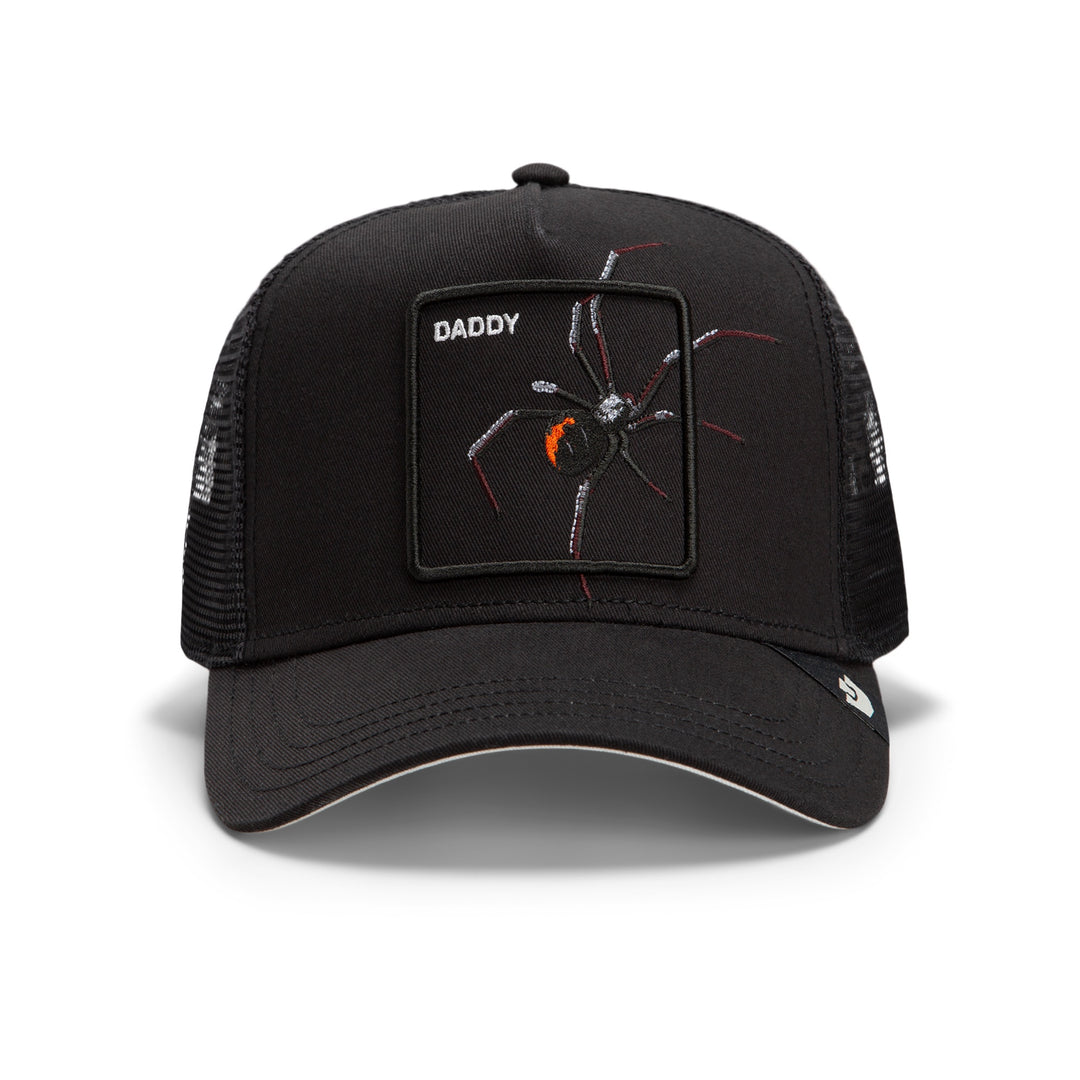 Goorin - Over The Line Spider Trucker Cap in Void | Buster McGee