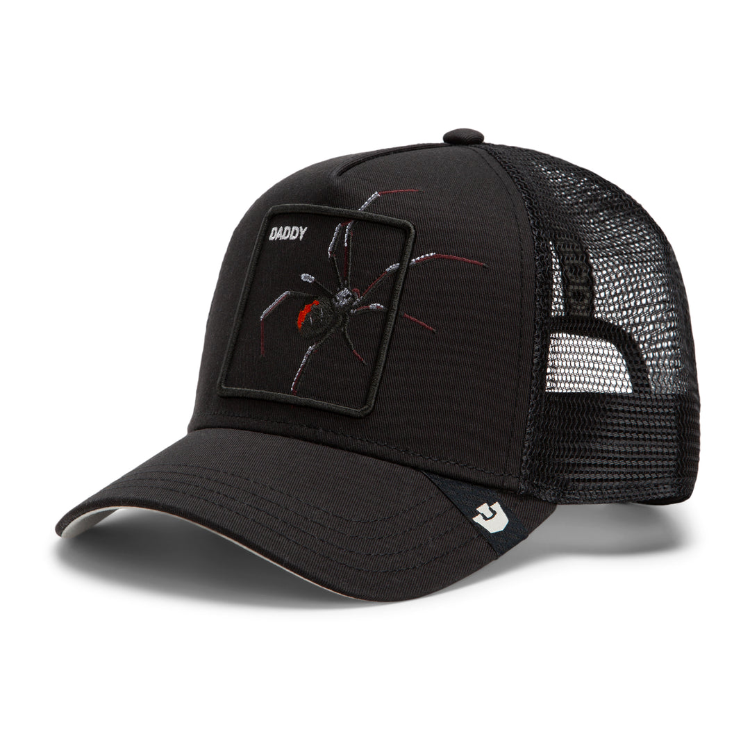 Goorin - Over The Line Spider Trucker Cap in Void | Buster McGee