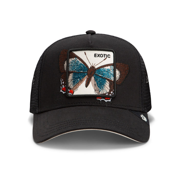 Goorin - Over The Line Butterfly Trucker Cap in Void | Buster McGee