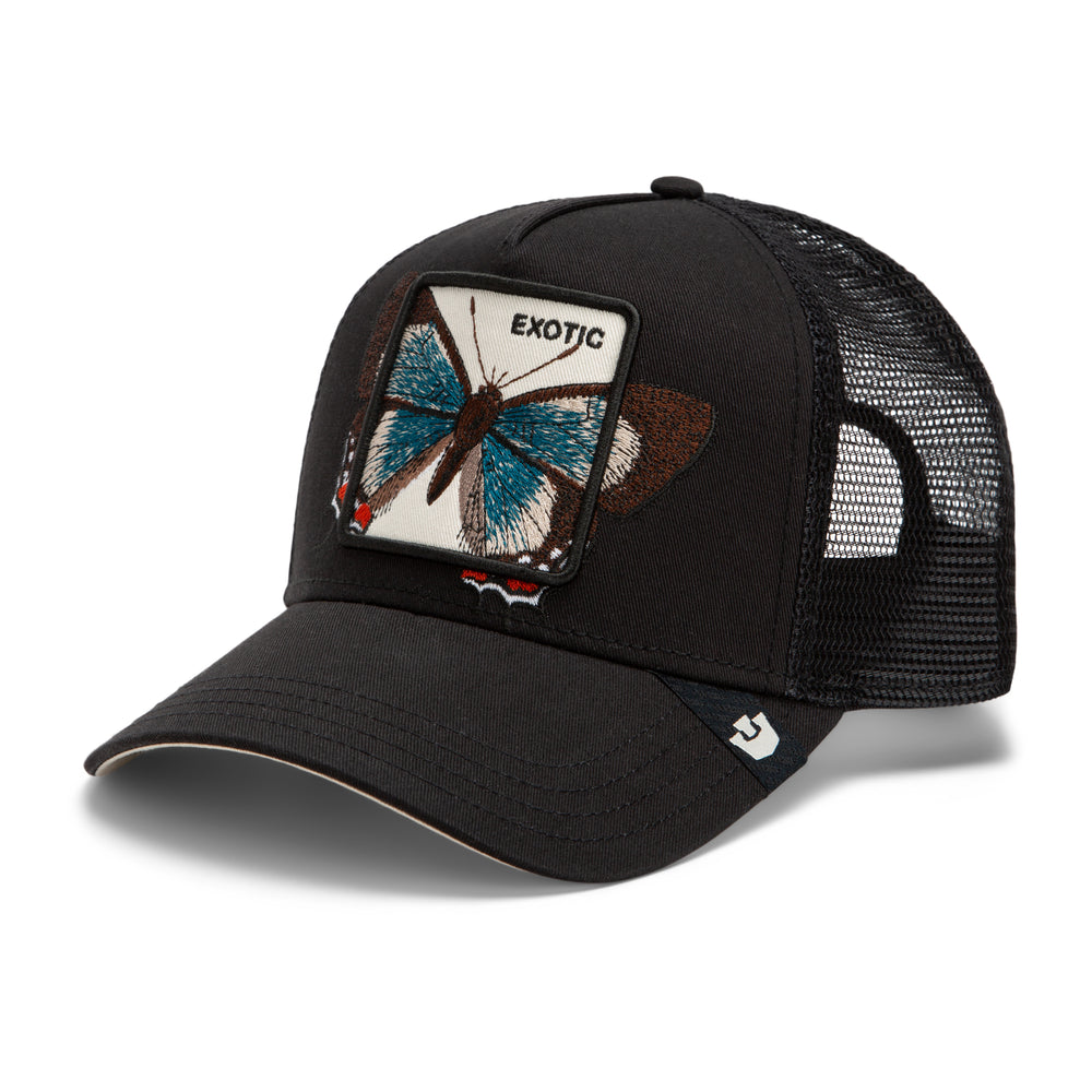 Goorin - Over The Line Butterfly Trucker Cap in Void | Buster McGee