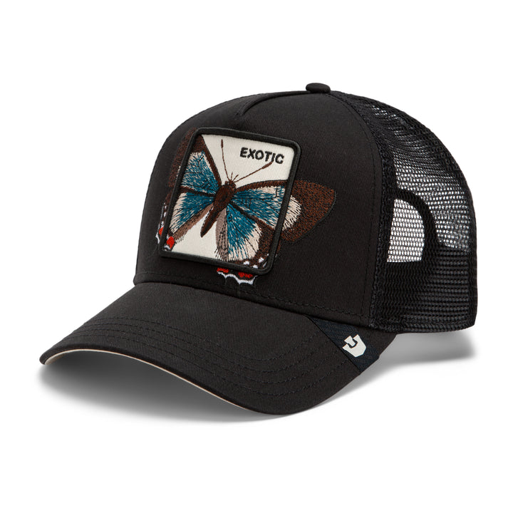 Goorin - Over The Line Butterfly Trucker Cap in Void | Buster McGee