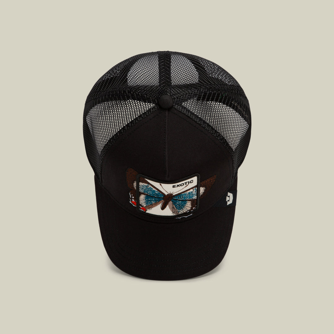 Goorin - Over The Line Butterfly Trucker Cap in Void