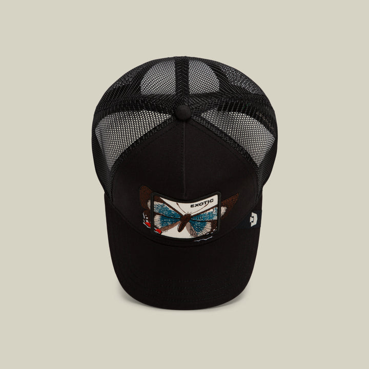 Goorin - Over The Line Butterfly Trucker Cap in Void