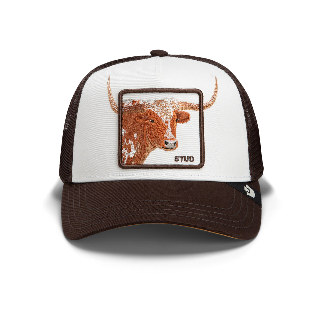 Goorin - Over The Line Longhorn Trucker Cap in Dust | Buster McGee