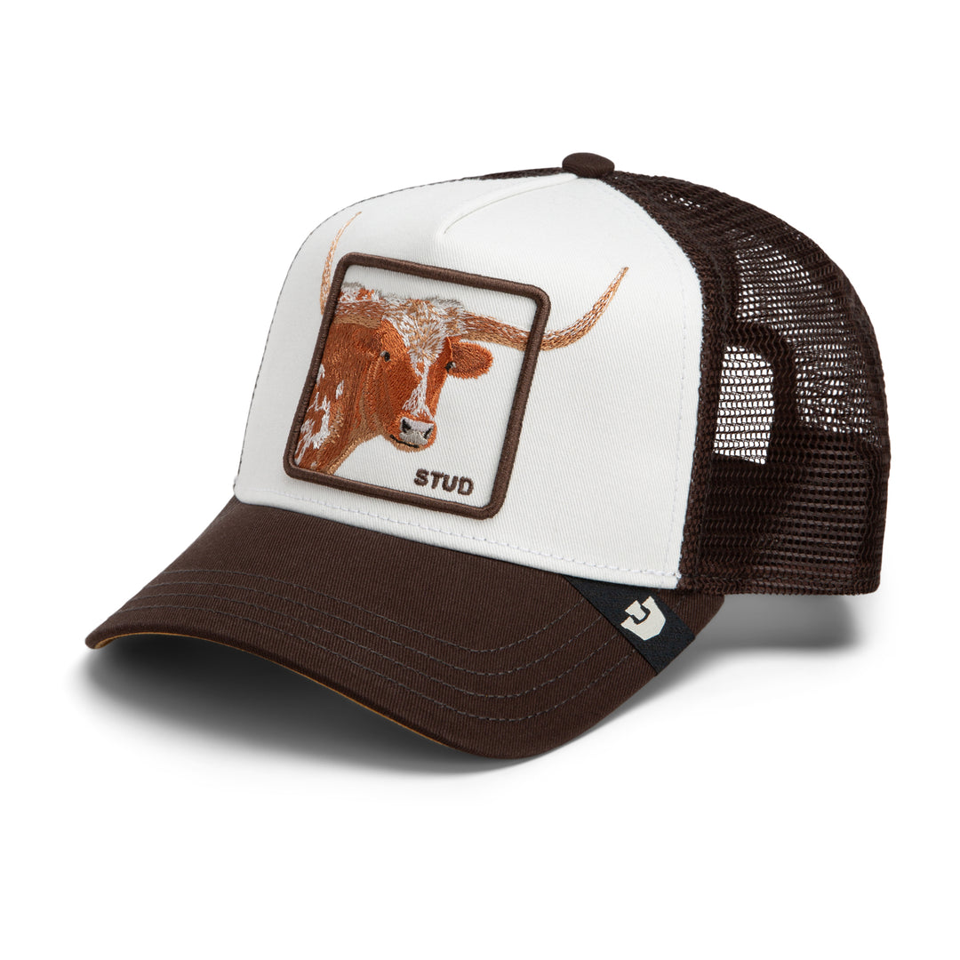 Goorin - Over The Line Longhorn Trucker Cap in Dust | Buster McGee