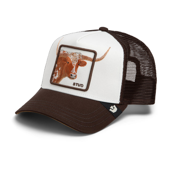 Goorin - Over The Line Longhorn Trucker Cap in Dust | Buster McGee