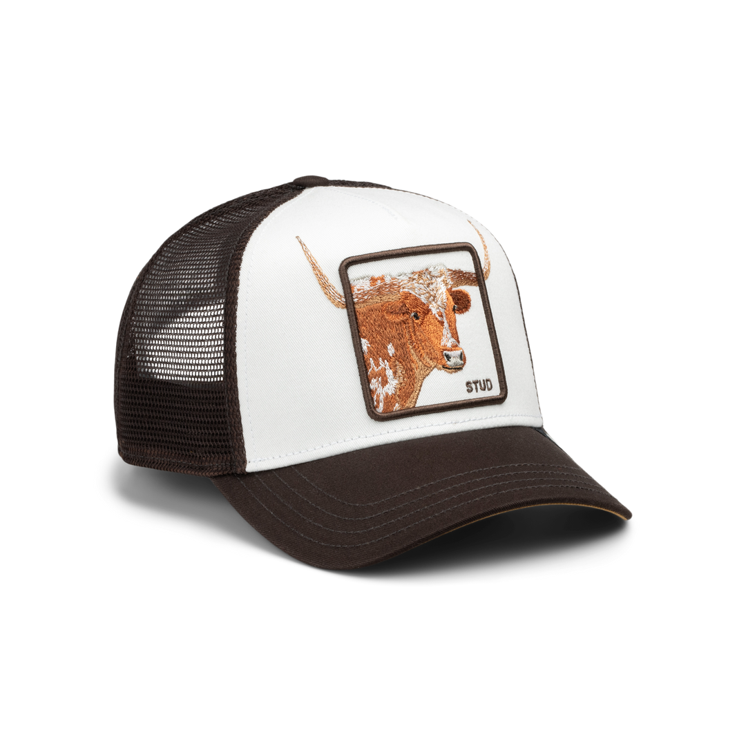 Goorin - Over The Line Longhorn Trucker Cap in Dust