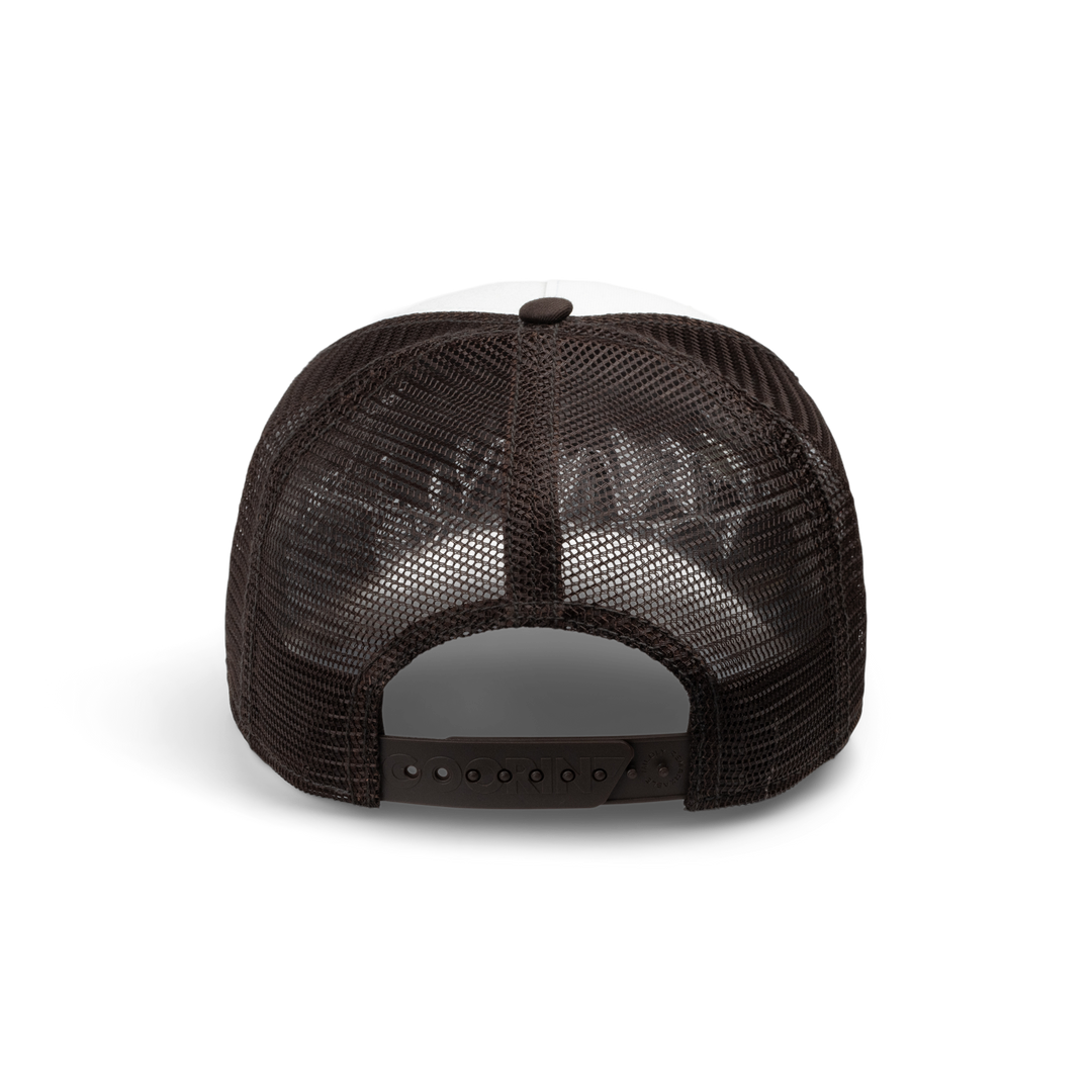 Goorin - Over The Line Longhorn Trucker Cap in Dust