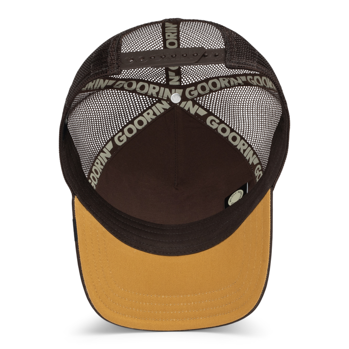 Goorin - Over The Line Longhorn Trucker Cap in Dust