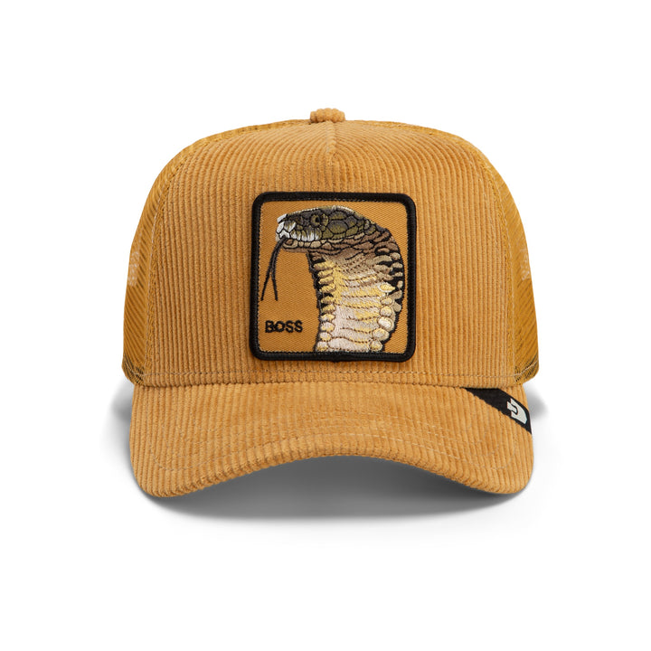 Goorin - Corduroy Boss Trucker Cap in Amber | Buster McGee