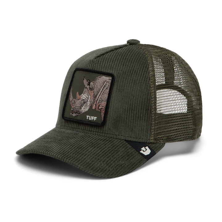 Goorin - Corduroy Tuff Trucker Cap in Palm | Buster McGee