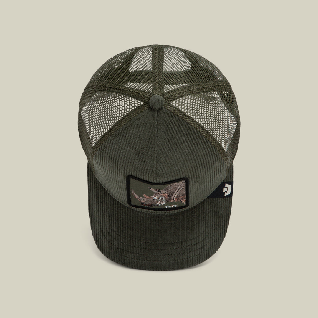 Goorin - Corduroy Tuff Trucker Cap in Palm