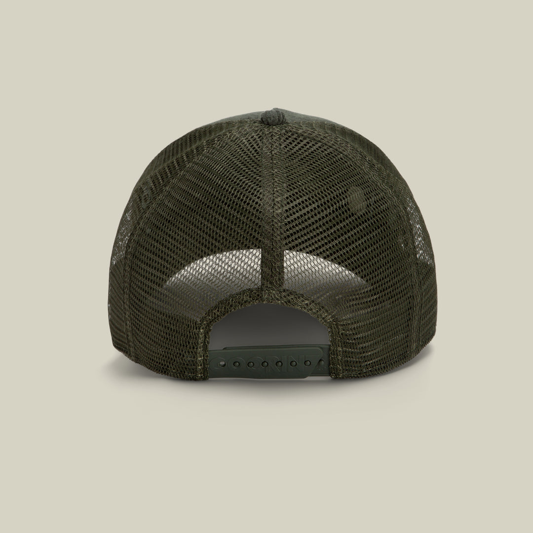 Goorin - Corduroy Tuff Trucker Cap in Palm