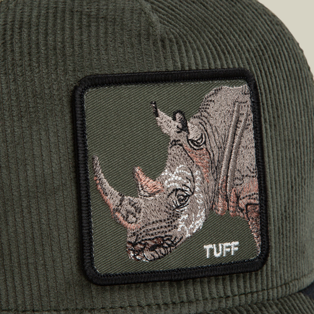 Goorin - Corduroy Tuff Trucker Cap in Palm