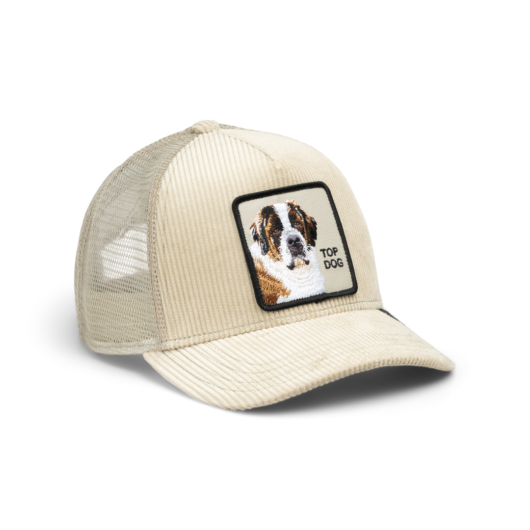 Goorin - Corduroy Top Dog Trucker Cap in Scout