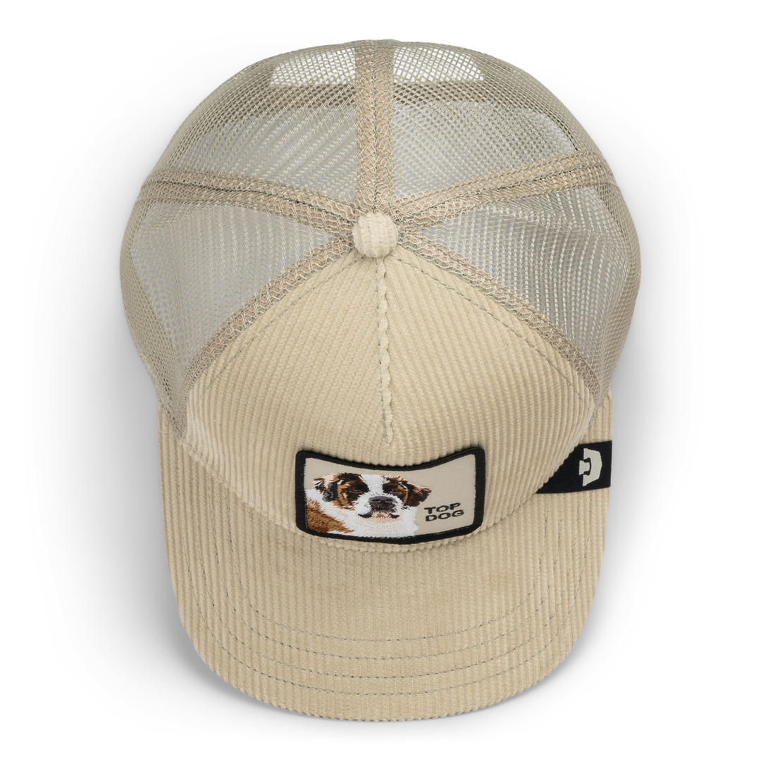 Goorin - Corduroy Top Dog Trucker Cap in Scout