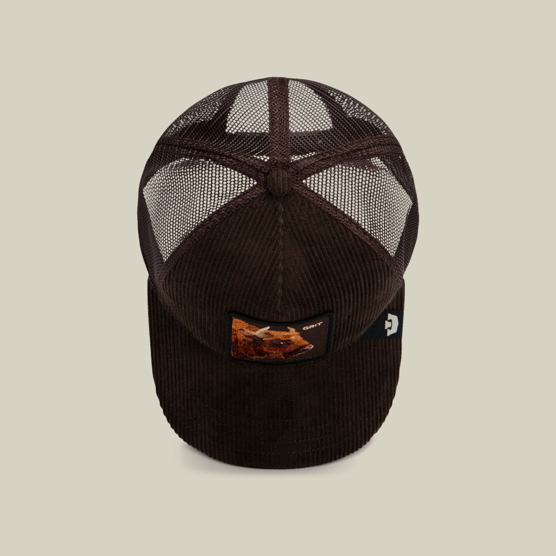 Goorin - Corduroy Grit Trucker Cap in Ground