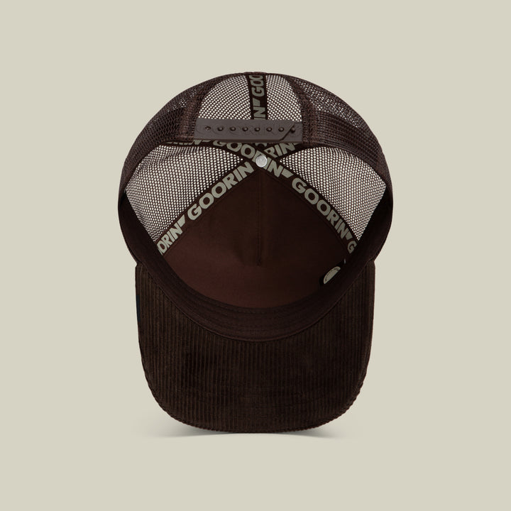 Goorin - Corduroy Grit Trucker Cap in Ground