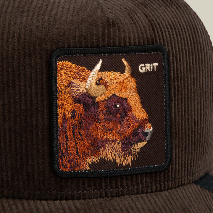 Goorin - Corduroy Grit Trucker Cap in Ground